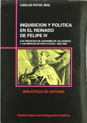 Imagen de archivo de Inquisicin y poltica en el reinado Puyol Buil, Carlos a la venta por Iridium_Books