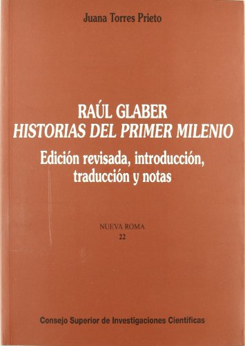 Imagen de archivo de RAL GLABER HISTORIAS DEL PRIMER MILENIO a la venta por Zilis Select Books