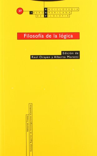 9788400082888: Filosofa de la lgica (Enciclopedia Iberoamericana de Filosofa)