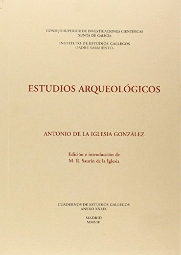 Beispielbild fr Estudios arqueologicos / Archaeological Studies zum Verkauf von WorldofBooks