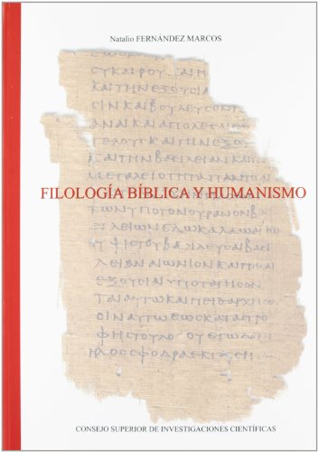 Stock image for FILOLOGIA BIBLICA Y HUMANISMO for sale by KALAMO LIBROS, S.L.