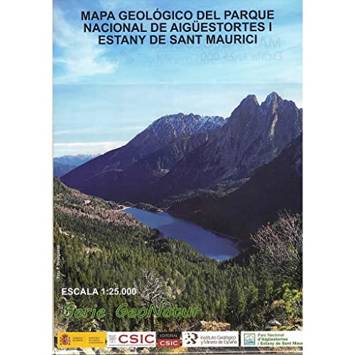 Stock image for MAPA GEOLGICO DEL PARQUE NACIONAL DE AIGESTORTES I ESTANY DE SANT MAURICI for sale by Hilando Libros