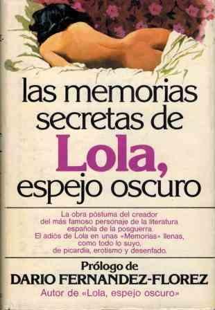 Beispielbild fr Memorias Secretas de Lola, Espejooscuro zum Verkauf von Hamelyn