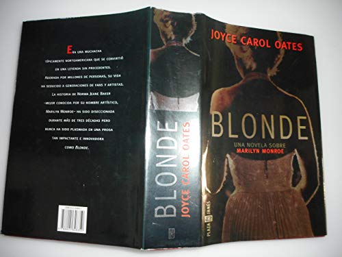 9788401328350: Blonde: una novela sobre marilyn monroe