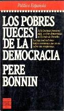 Imagen de archivo de Los pobres jueces de la democracia a la venta por medimops