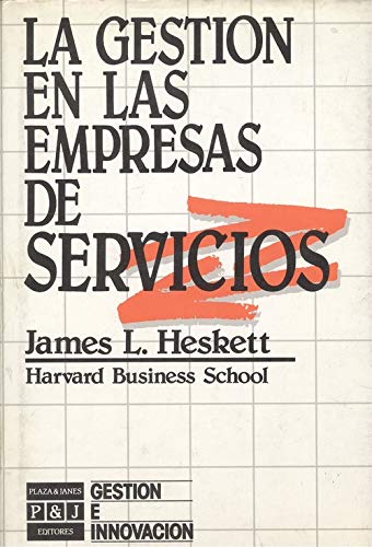 Stock image for La gestin en las empresas de servicios for sale by LibroUsado CA