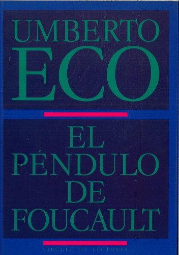Imagen de archivo de El Pendulo de Foucault a la venta por medimops