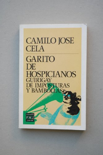 Beispielbild fr Garito de hospicianos. Guirigay de imposturas y bambollas. zum Verkauf von Antiquariat & Verlag Jenior