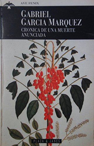 Stock image for Crnica de una Muerte Anunciada for sale by Better World Books