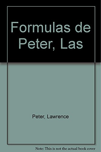9788401451348: Las formulas de peter