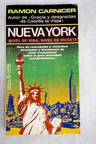 9788401480263: Nueva York, nivel de vida, nivel de muerte (Varia) (Spanish Edition)