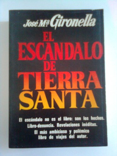 9788401812682: El escandalo de la tierra santa