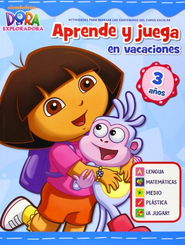 APRENDE Y JUEGA EN VACACIONES-DORA 3AÑOS