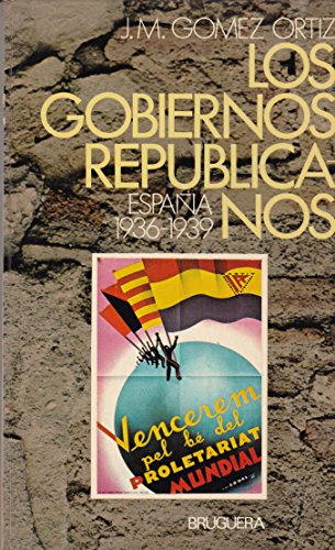Stock image for Los gobiernos republicanos for sale by Librera 7 Colores