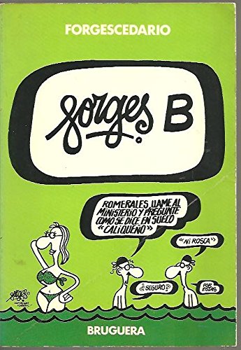 Imagen de archivo de FORGES B 1Edicin a la venta por Librovicios