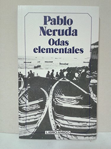 Stock image for Odas elementales / Poems (Spanish Edition) for sale by literal books