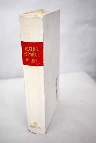 Stock image for Teatro espaol, 1971-1972 for sale by Alcan Libros