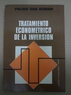 Imagen de archivo de Tratamiento Econometrico de la Inversion a la venta por Livro Ibero Americano Ltda