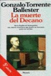 9788408001683: La muerte del decano (Colección Autores españoles e hispanoamericanos) (Spanish Edition)