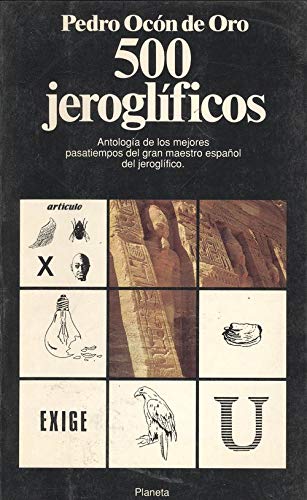 9788408002062: 500 jeroglificos antologia de los mejores pasatiempos