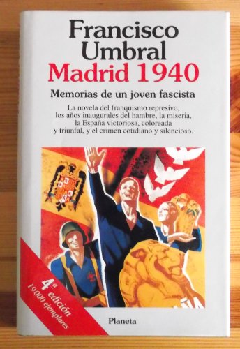 Imagen de archivo de Madrid 1940 (Spanish Edition) a la venta por Irish Booksellers