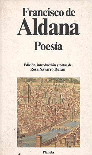 Beispielbild fr Poesia ALDANA, FRANCISCO DE zum Verkauf von VANLIBER