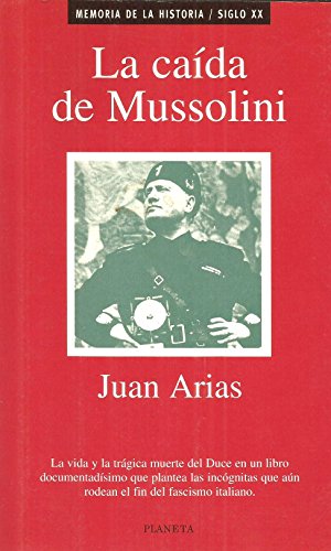 Stock image for La caida de mussolini for sale by medimops