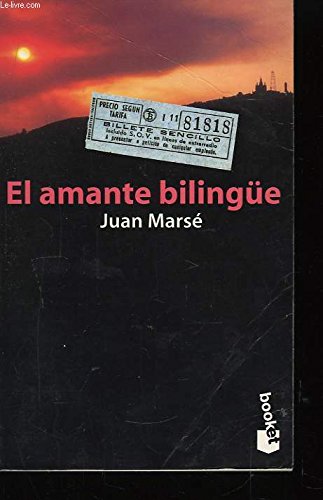 Stock image for El Amante Bilingue (Narrativa) (Spanish Edition) for sale by Richard J Barbrick