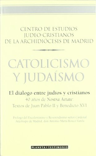 Imagen de archivo de Catolicismo y judaÃsmo (Spanish Edition) a la venta por Hippo Books