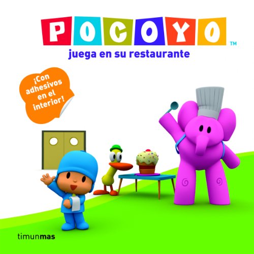 Stock image for Pocoy juega en su restaurante: Libro con adhesivos (Pocoyo Has Fun Learning) (Spanish Edition) for sale by ThriftBooks-Dallas