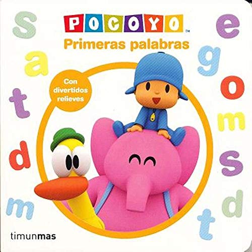 9788408121626: Pocoy. Primeras palabras: Con divertidos relieves