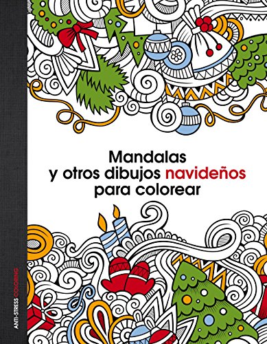 9788408147060: Mandalas y otros dibujos navideos para colorear