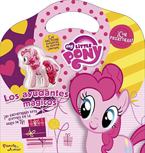 My Little Pony. Los ayudantes mÃ¡gicos: Con pegatinas y una figura exclusiva de Pinkie Pie - Pony, My Little