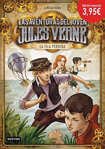 La isla perdida. Edición especial 3,95â? : Las aventuras del joven Jules Verne - Capitán Nemo