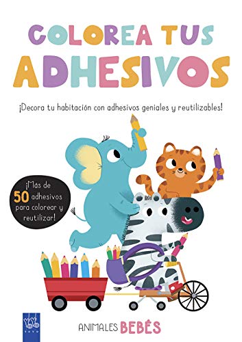 Imagen de archivo de COLOREA TUS ADHESIVOS. ANIMALES BEBS a la venta por Librerias Prometeo y Proteo