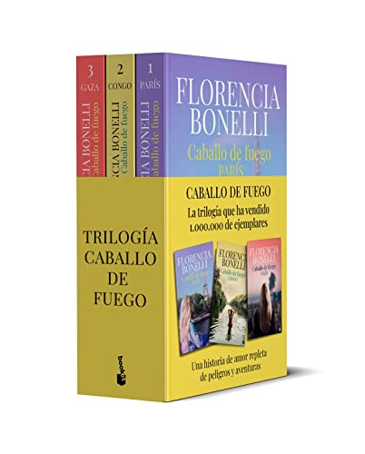 Stock image for TRILOGA 'CABALLO DE FUEGO' (3 VOLS.: CABALLO DE FUEGO. PARS + CABALLO DE FUEGO. CONGO + CABALLO DE FUEGO. GAZA) for sale by KALAMO LIBROS, S.L.