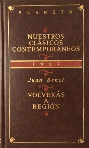 Imagen de archivo de Volveras a region Juan Benet a la venta por VANLIBER