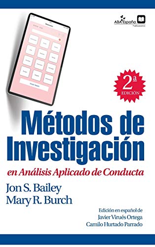 Stock image for Metodos De Investigacion En Analisis Aplicado De Conducta -Language: spanish for sale by GreatBookPrices