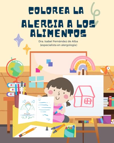 Stock image for Colorea la alergia a los alimentos: para nios (Spanish Edition) for sale by GF Books, Inc.
