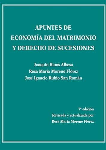 Imagen de archivo de Apuntes de economa del matrimonio y derecho de sucesiones a la venta por AG Library