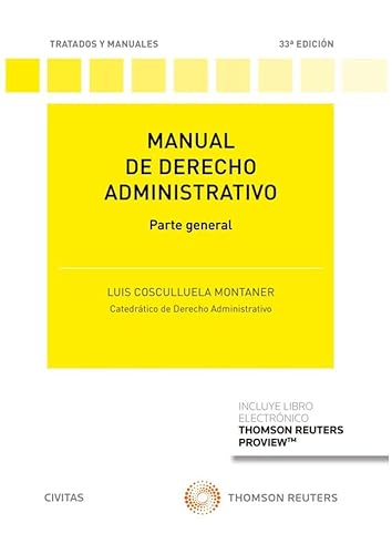 Imagen de archivo de Manual de derecho administrativo. Parte general (Tratados y Manuales de Derecho) a la venta por medimops