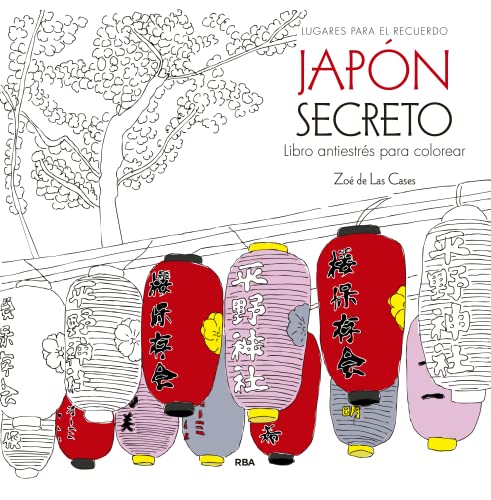9788411323024: Japn secreto. Libro antiestrs para colorear