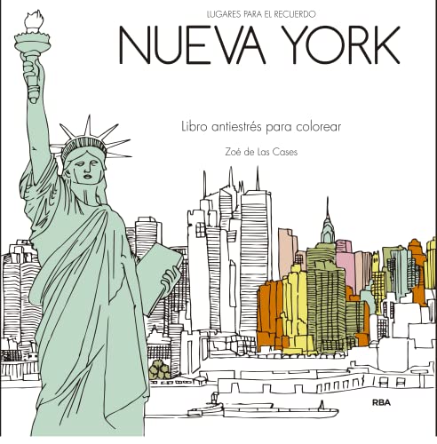 9788411323109: Nueva York secreto. Libro antiestrs para colorear