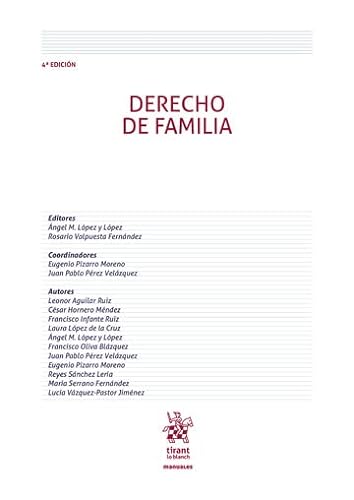 9788411478113: Derecho de Familia 4 Edicin 2023 (Manuales de Derecho Civil y Mercantil)