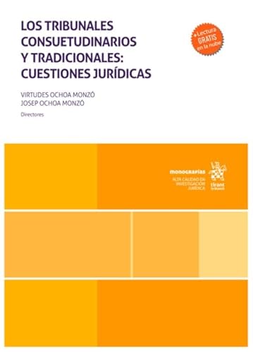 9788411691048: Los tribunales consuetudinarios y tradicionales: cuestiones jurdicas (Monografas)