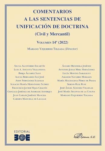 Imagen de archivo de Comentarios a las Sentencias de Unificacin de Doctrina (Civil y Mercantil) Volumen 14 (2022) a la venta por AG Library