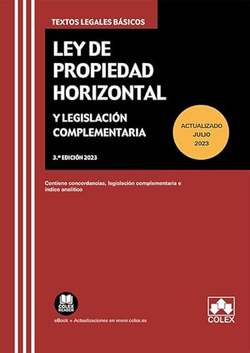 Imagen de archivo de Ley de propiedad horizontal y legislacin complementaria a la venta por AG Library