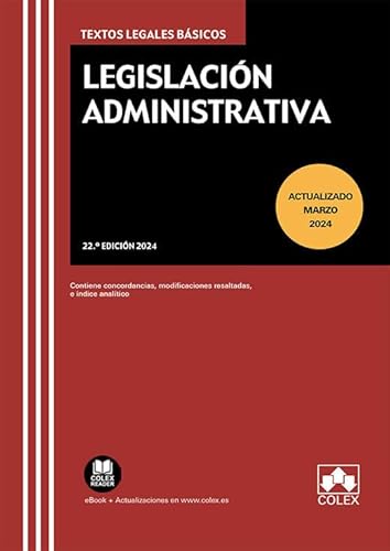 Imagen de archivo de LEGISLACION ADMINISTRATIVA 22 ED 2024 a la venta por Siglo Actual libros