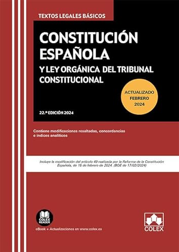 Stock image for Constitucin Espaola y Ley Orgnica del Tribunal Constitucional for sale by AG Library
