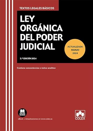 Imagen de archivo de LEY ORGANICA DEL PODER JUDICIAL 5 ED a la venta por Siglo Actual libros